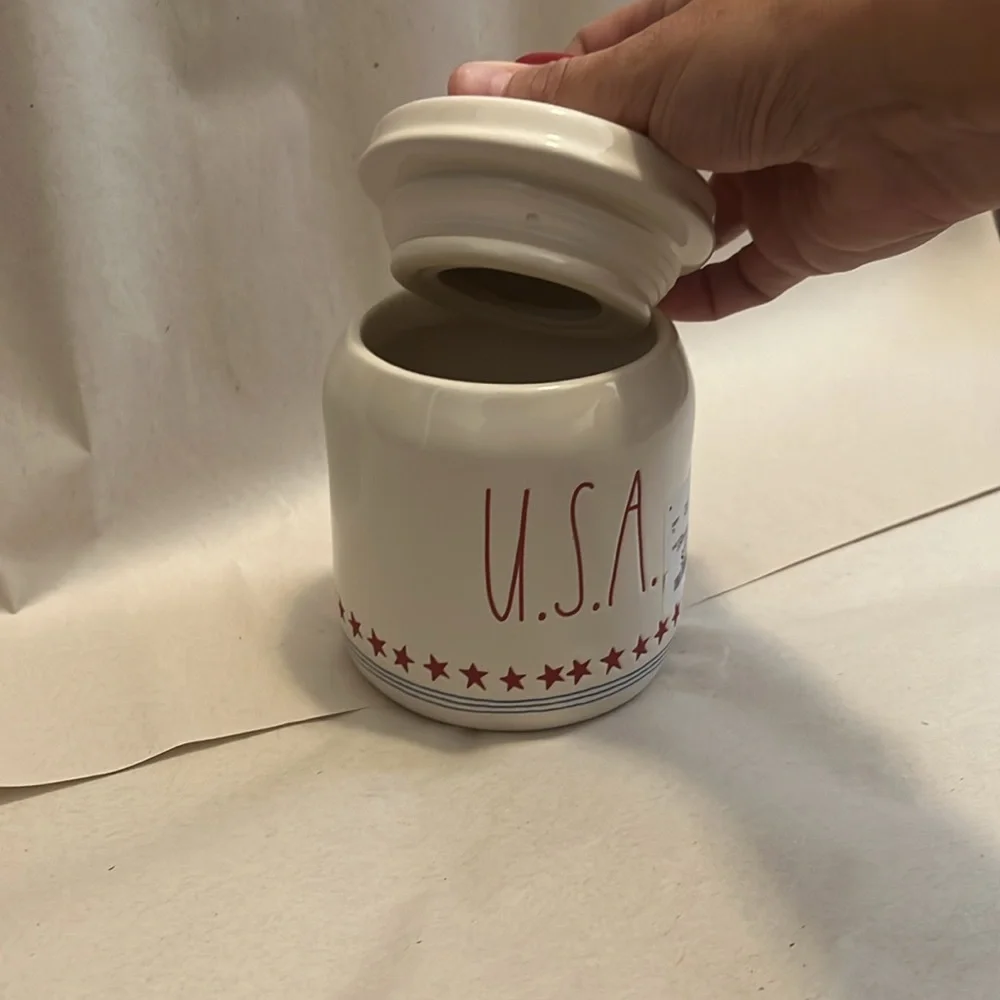 Rae Dunn U.S.A. Baby canister - Picture 2 of 3